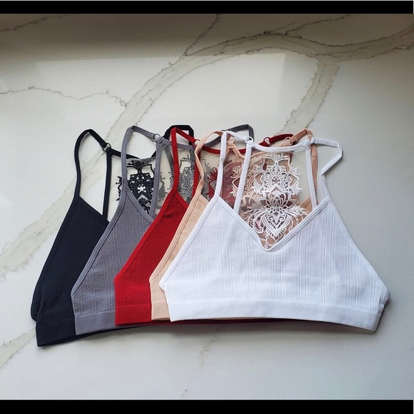 Blush tattoo mesh bralette - Picture 11 of 15